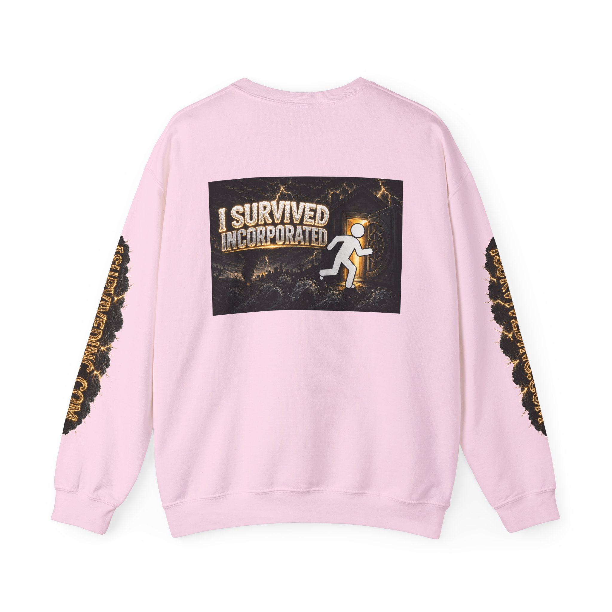 I Survived 2020 — Original Design Teaser Tee | Season 1 Premiere Drop Unisex Heavy Blend™ Crewneck Sweatshirt (SPECIAL EDITION)