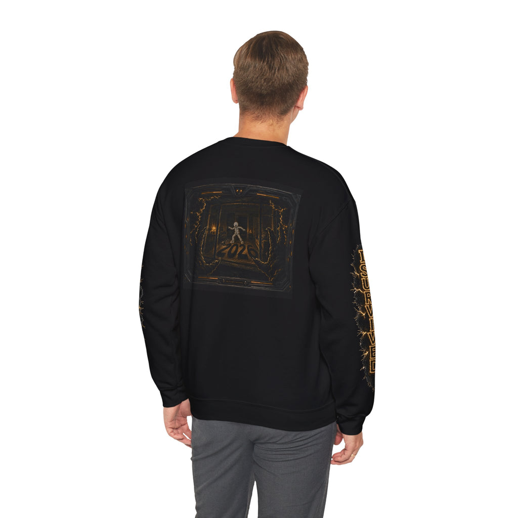I Survived 2020 — Original PILOT Design: Director's Cut Special Edition Unisex Heavy Blend™ Crewneck Sweatshirt