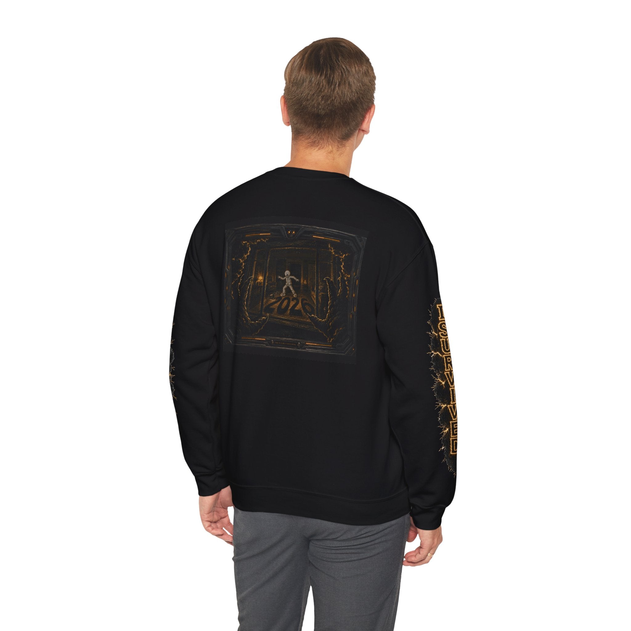 I Survived 2020 — Original PILOT Design: Director's Cut Special Edition Unisex Heavy Blend™ Crewneck Sweatshirt