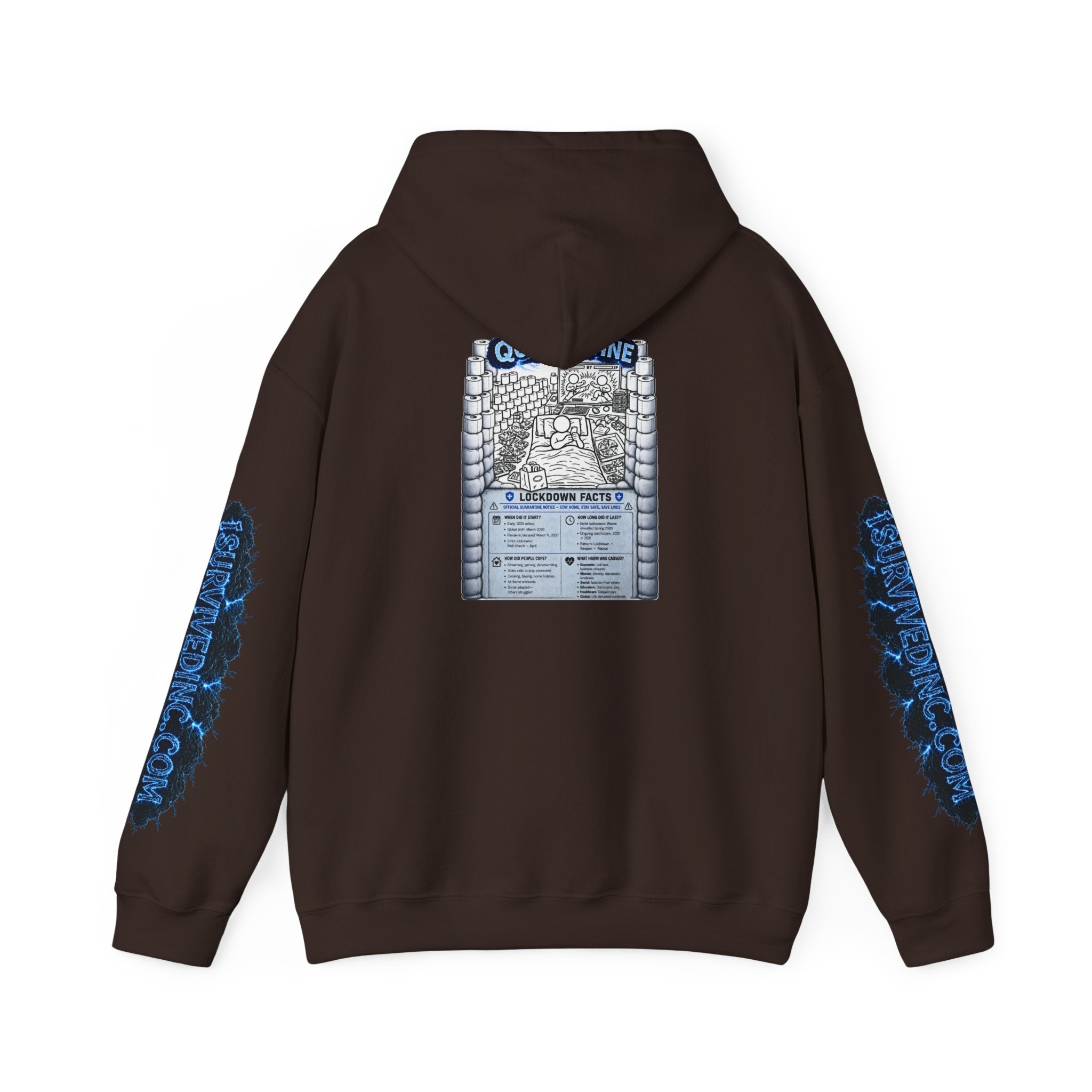 I Survived 2020 — LOCKDOWN S3:E1: "Quarantine" Hoodie