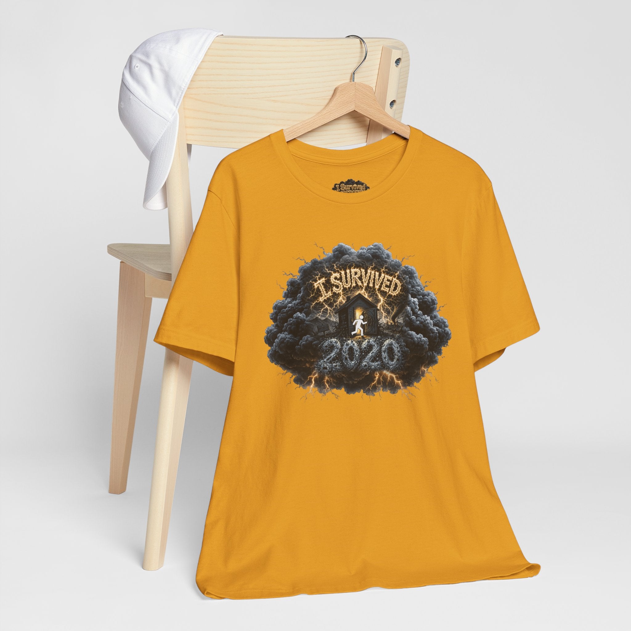 I Survived 2020 — Director's Cut Original Design Teaser Tee | Season 1 Premiere Drop Unisex Jersey Short Sleeve Tee
