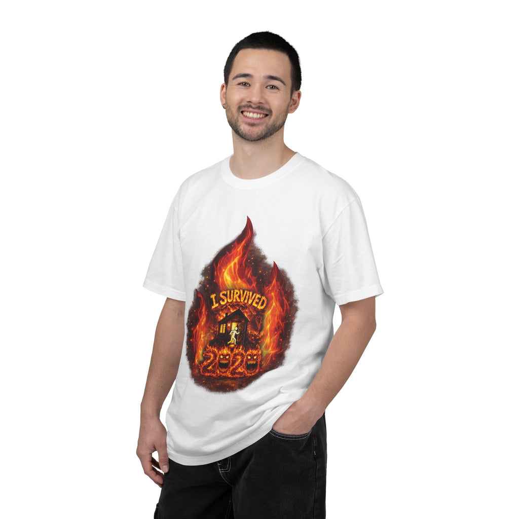 I Survived 2020 — Director's Cut S2:E3 "The California Wildfires" | Wildfire Edition Memorial Unisex Garment-Dyed T-shirt
