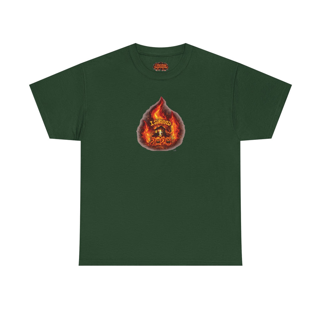 I Survived 2020 — WILDFIRES S2:E1: Director's Cut "Berry Creek" Memorial Unisex Heavy Cotton Tee