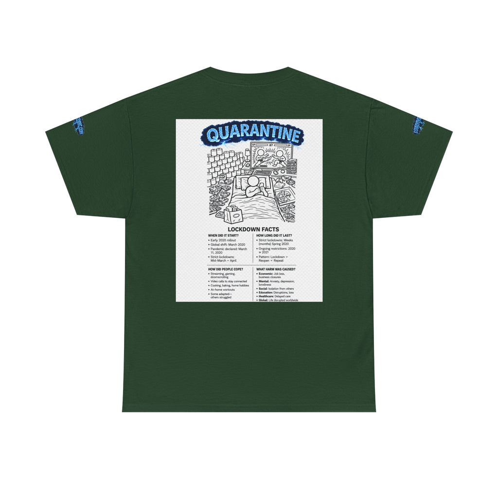 I Survived 2020 — Director's Cut S3:E1 "Quarantine" | Lockdown Edition Documentary Unisex Heavy Cotton Tee (SPECIAL EDITION)