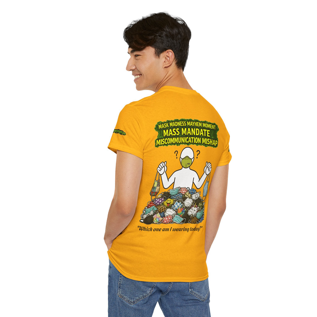 I Survived 2020 — PANDEMIC S1:E4: Special Edition "Mask Madness" Unisex Heavy Cotton Tee