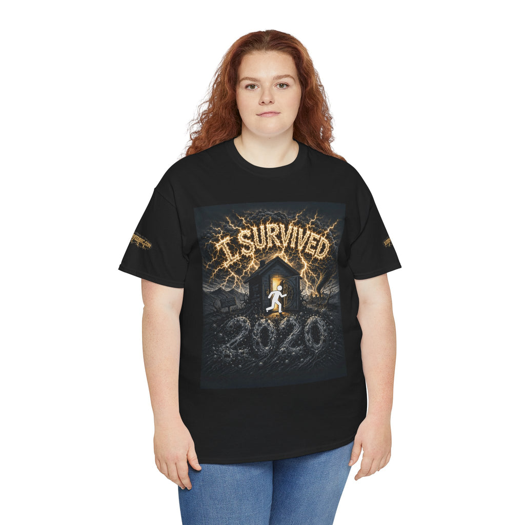 I Survived 2020 — Original PILOT Design: Special Edition Unisex Heavy Cotton Tee