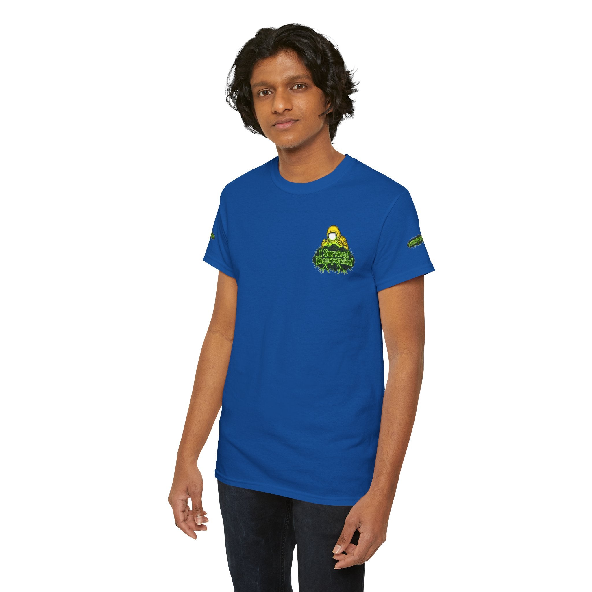 I Survived 2020 — "Please Stand By" Test Pattern Toxic Signal Tee Special Edition Summer Premiere Unisex Heavy Cotton Tee