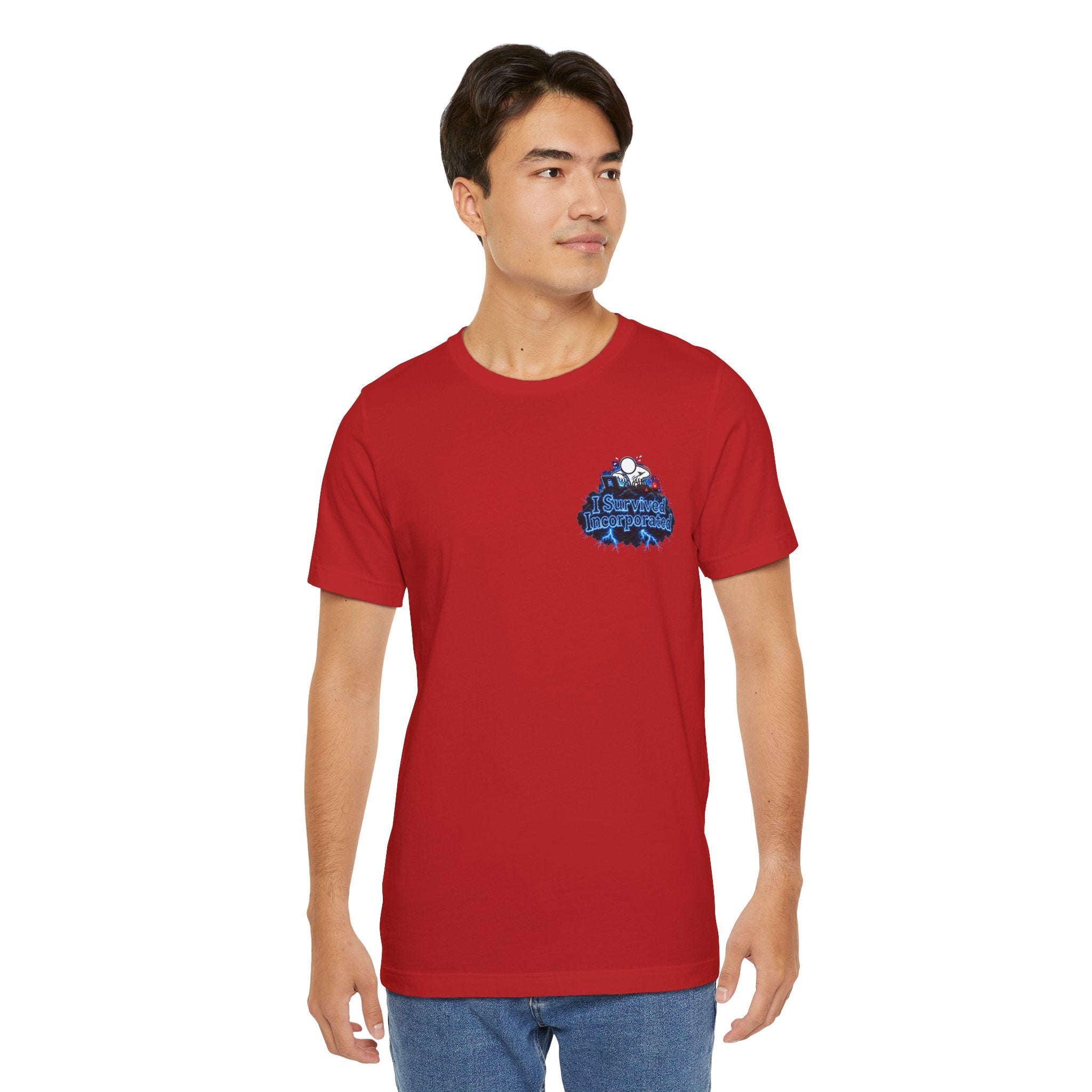 I Survived 2020 — "Please Stand By" Test Pattern Tee Lockdown Summer Exclusive Unisex Jersey Short Sleeve Tee