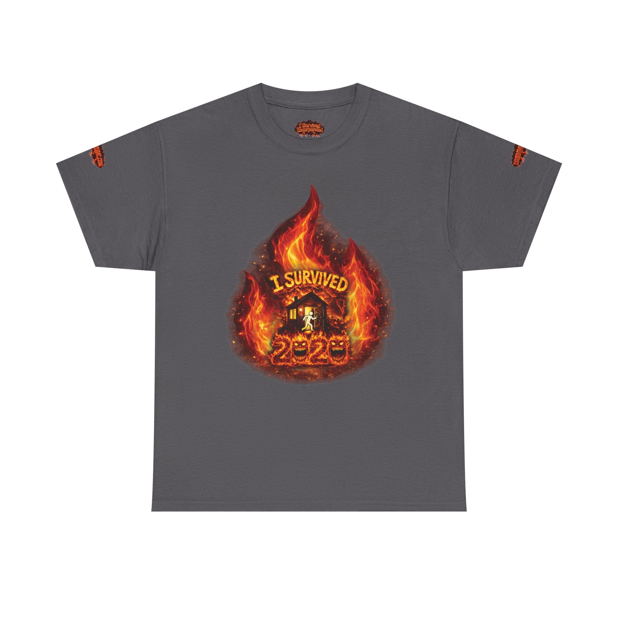 I Survived 2020 — Director's Cut S2:E3 "The California Wildfires" | Wildfire Edition Memorial Unisex Heavy Cotton Tee (SPECIAL EDITION)