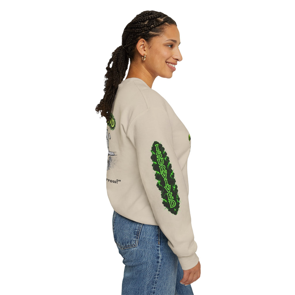 I Survived 2020 — Director's Cut S1:E2 "The Coming of COVID" | Pandemic Edition Unisex Heavy Blend™ Crewneck Sweatshirt