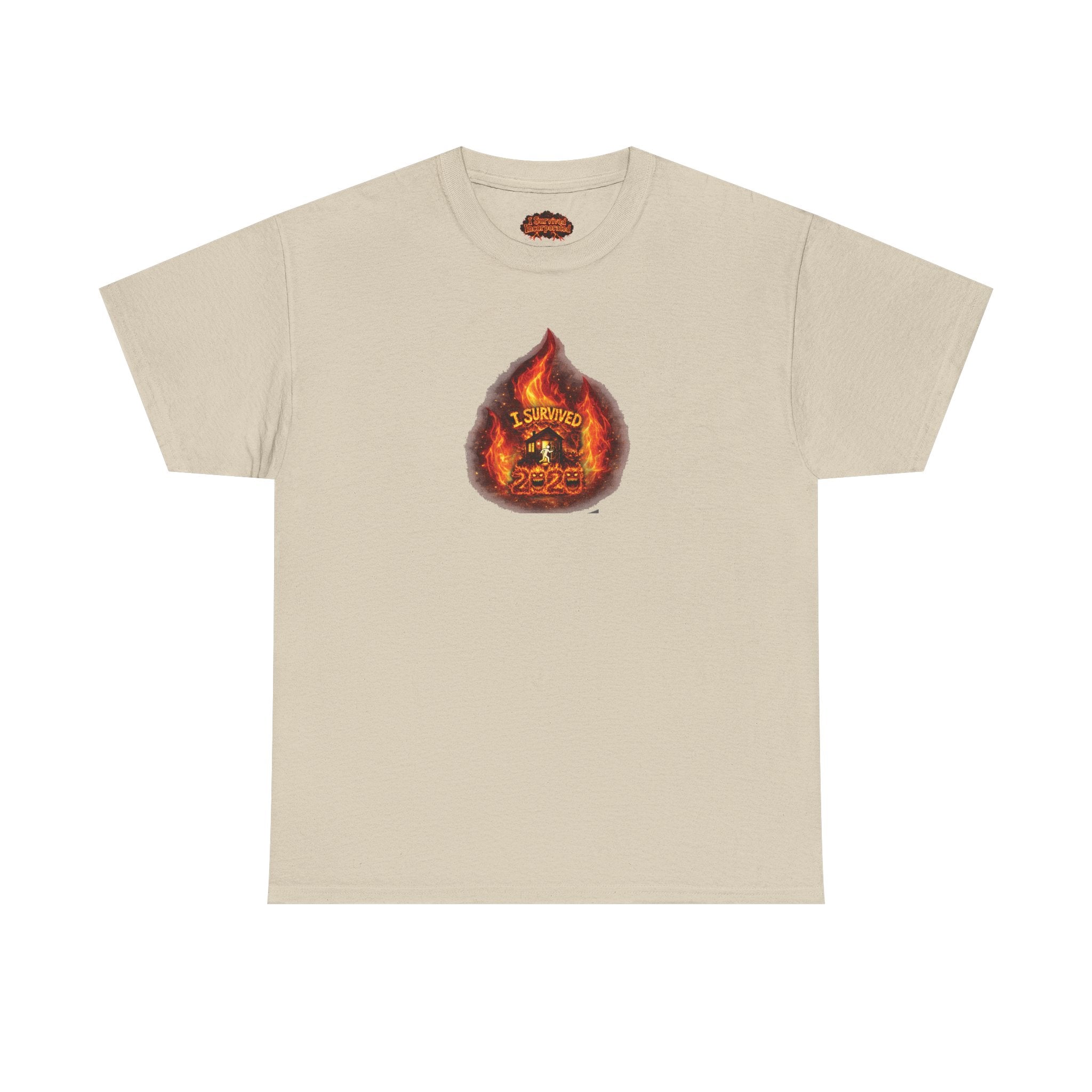 I Survived 2020 — WILDFIRES S2:E1: Director's Cut "Berry Creek" Memorial Unisex Heavy Cotton Tee