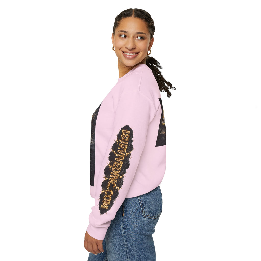 I Survived 2020 — Original Design Teaser Tee | Season 1 Premiere Drop Unisex Heavy Blend™ Crewneck Sweatshirt (SPECIAL EDITION)