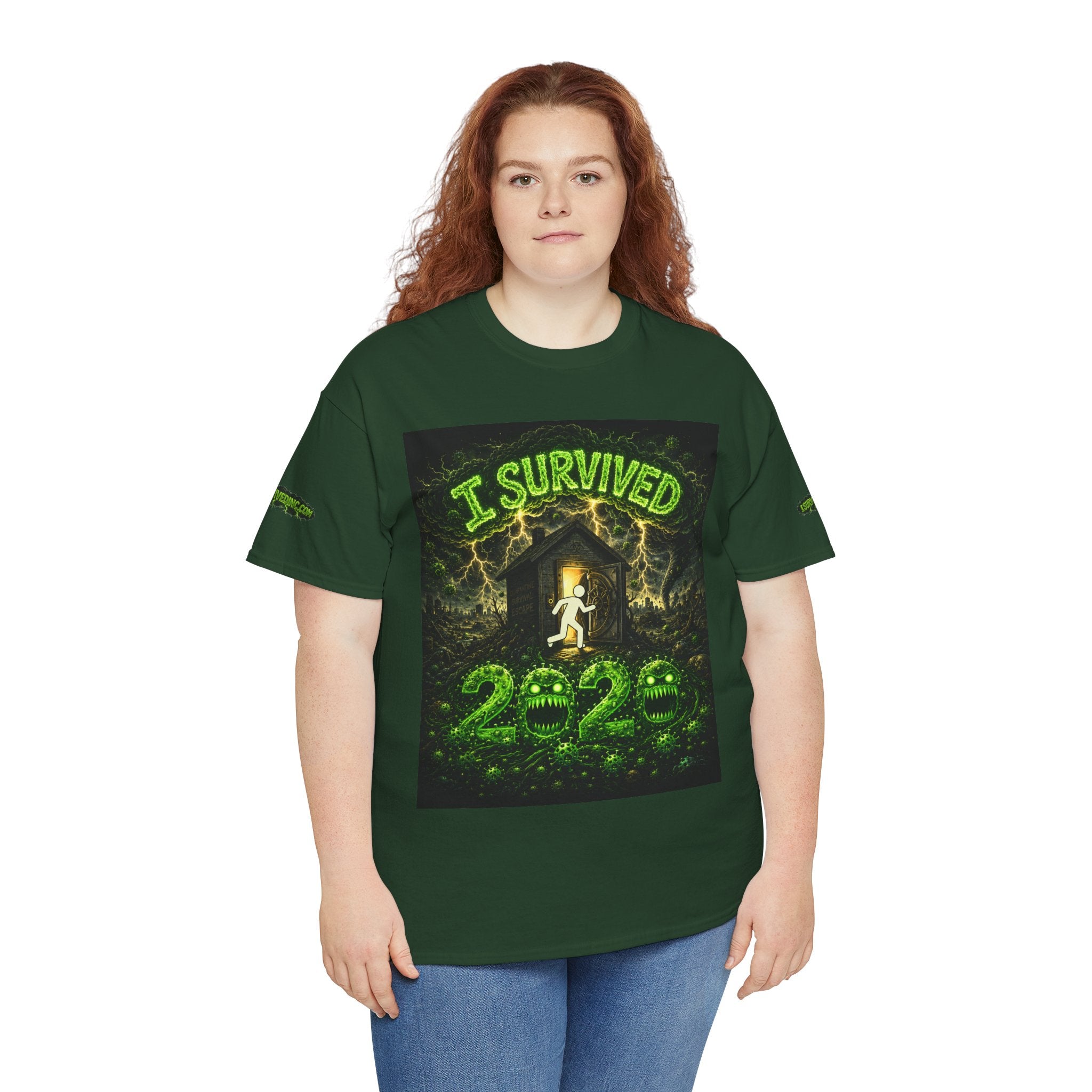 I Survived 2020 — S1:E3 "The Jab!" | Pandemic Edition Unisex Heavy Cotton Tee (Special Edition)