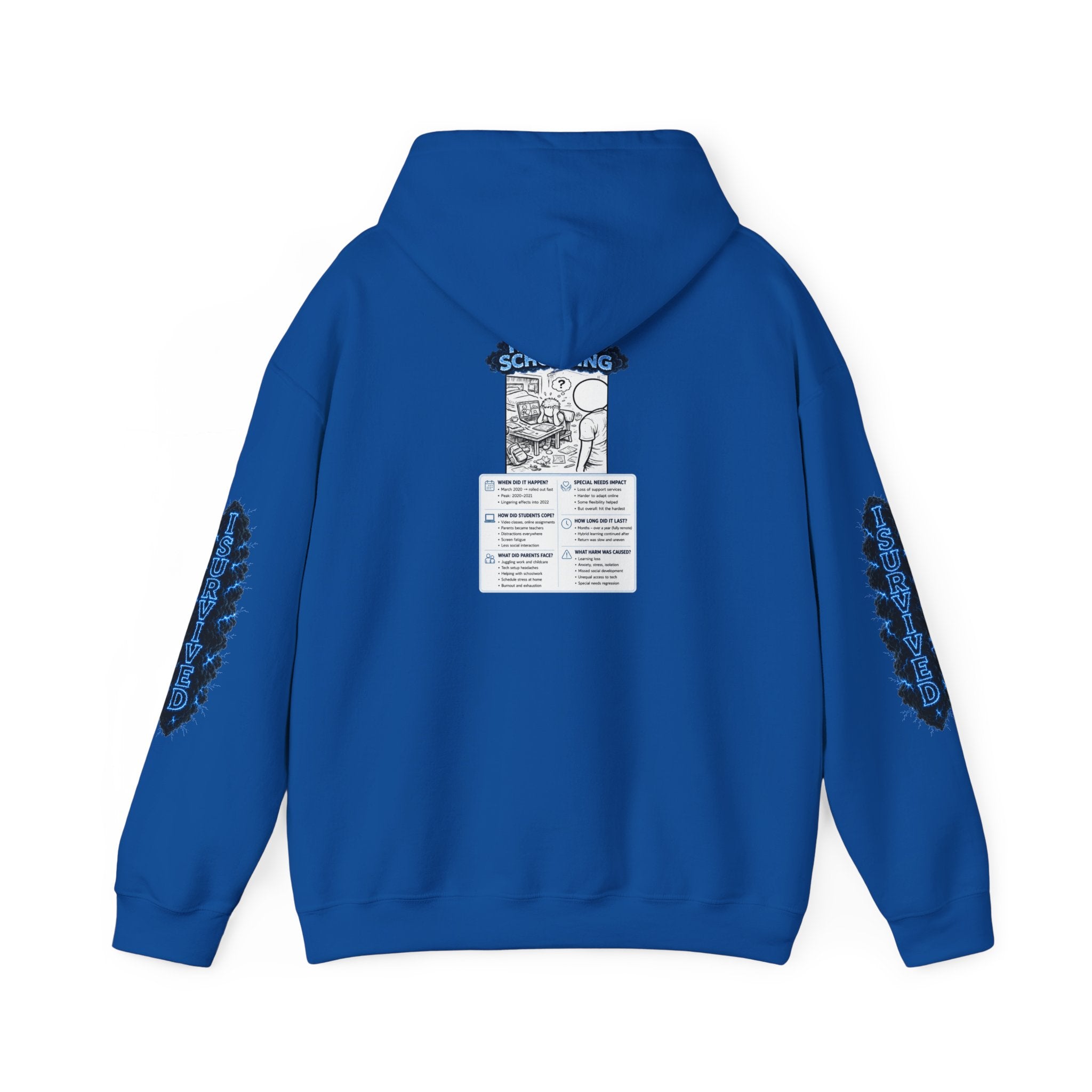 I Survived 2020 — LOCKDOWN S3:E3: Director's Cut "Remote Schooling" Hoodie