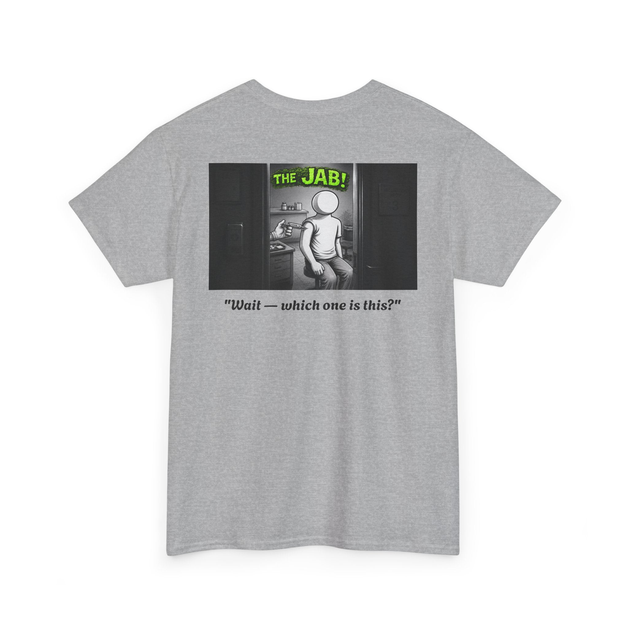 I Survived 2020 — S1:E3 "The Jab!" | Pandemic Edition Unisex Heavy Cotton Tee