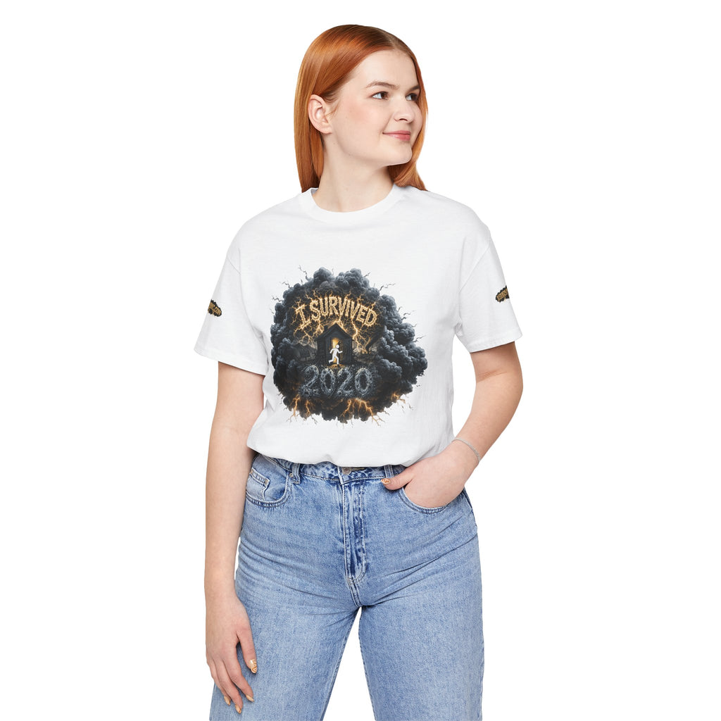 I Survived 2020 — Director's Cut Original Design Teaser Tee | Season 1 Premiere Drop Unisex Jersey Short Sleeve Tee