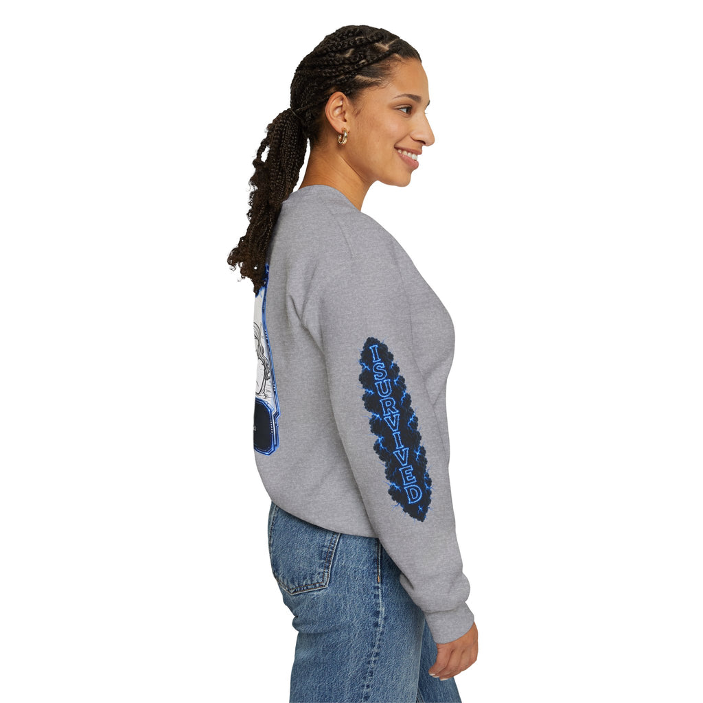 I Survived 2020 — LOCKDOWN S3:E2: Director's Cut Special Edition "Dating Under Lockdown" Unisex Heavy Blend™ Crewneck Sweatshirt