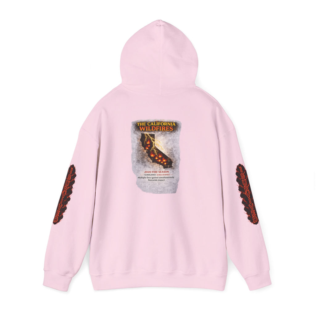 I Survived 2020 — Director's Cut S2:E3 "The California Wildfires" | Wildfire Edition Memorial Hoodie Sweatshirt