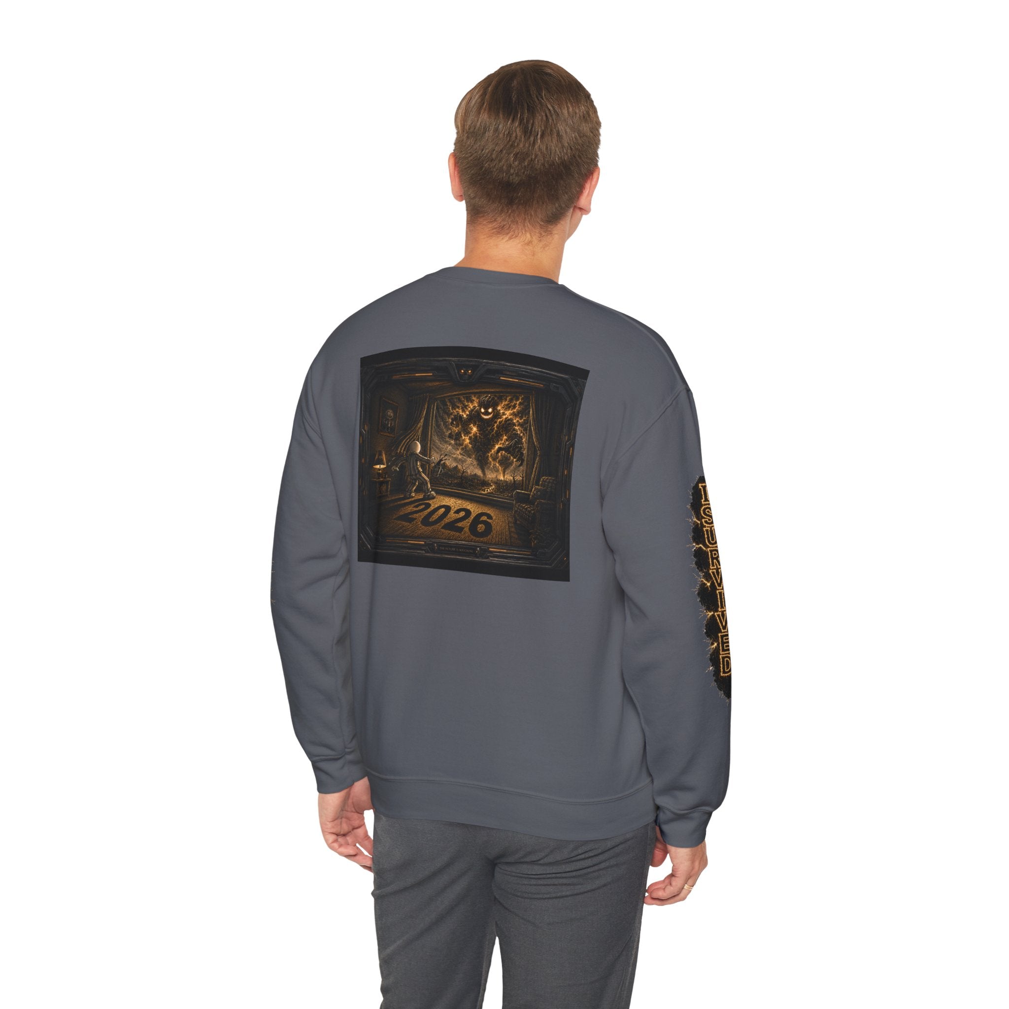 I Survived 2020 — Original PILOT Design: Director's Cut Special Edition Unisex Heavy Blend™ Crewneck Sweatshirt