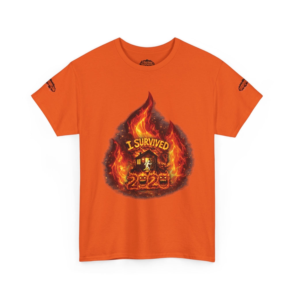 I Survived 2020 — Director's Cut S2:E3 "The California Wildfires" | Wildfire Edition Memorial Unisex Heavy Cotton Tee (SPECIAL EDITION)