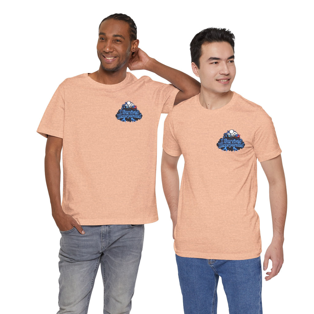 I Survived 2020 — "Please Stand By" Test Pattern Tee Lockdown Summer Exclusive Unisex Jersey Short Sleeve Tee