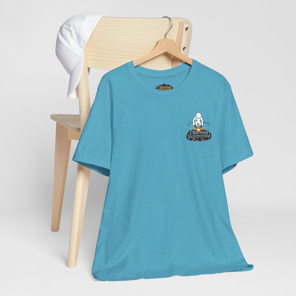 I Survived 2020 — "Please Stand By" Test Pattern Tee Summer Premier Unisex Jersey Short Sleeve Tee