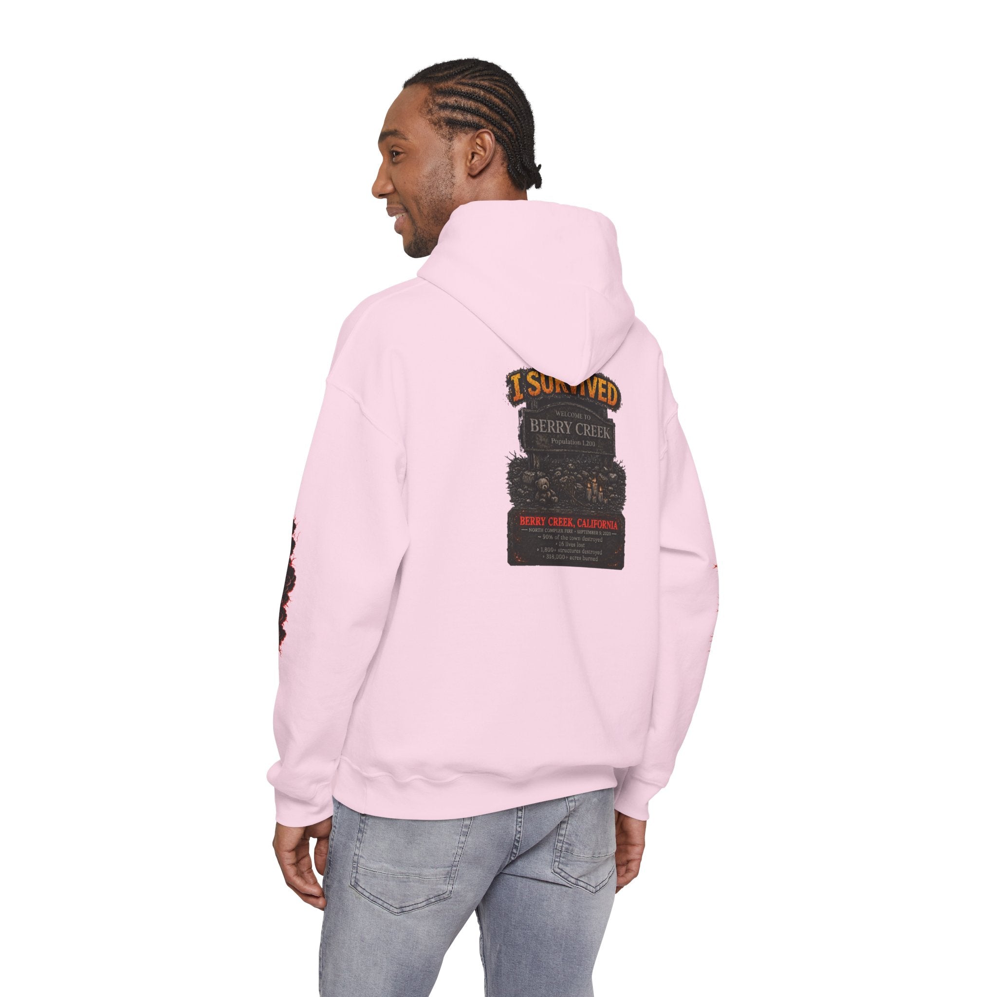 I Survived 2020 — WILDFIRES S2:E1: "Berry Creek" Memorial Hoodie