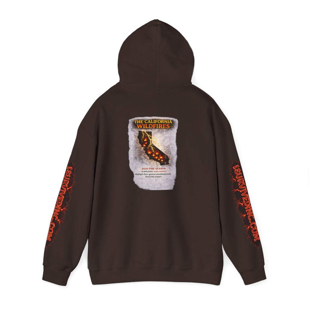 I Survived 2020 — S2:E3 "The California Wildfires" | Wildfire Edition Memorial Hoodie Sweatshirt