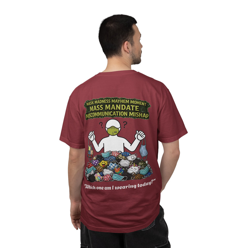 I Survived 2020 — Director's Cut S1:E4 "Mask Madness Mayhem Moment" | Pandemic Edition Unisex Garment-Dyed T-shirt