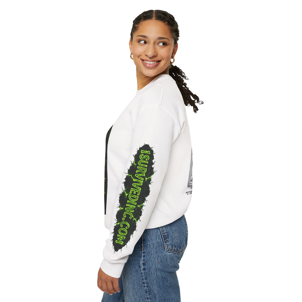 I Survived 2020 — PANDEMIC S1:E5: "Delivery Doomsday" Unisex Heavy Blend™ Crewneck Sweatshirt