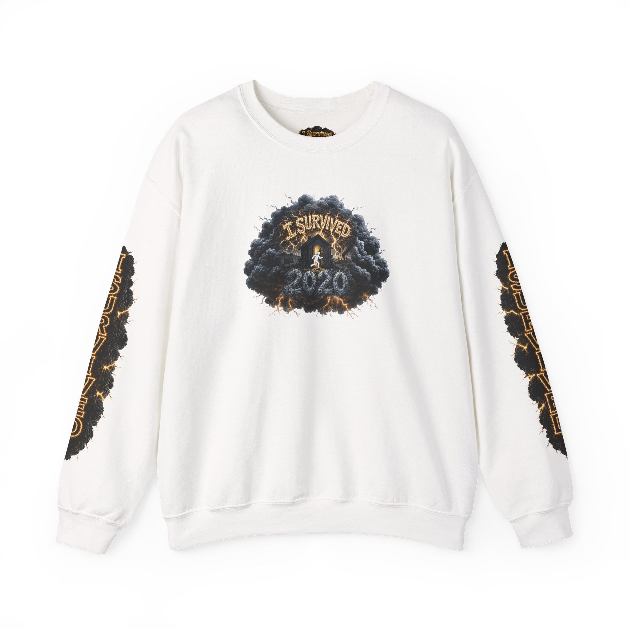 I Survived 2020 — Original PILOT Design: Director's Cut Special Edition Unisex Heavy Blend™ Crewneck Sweatshirt