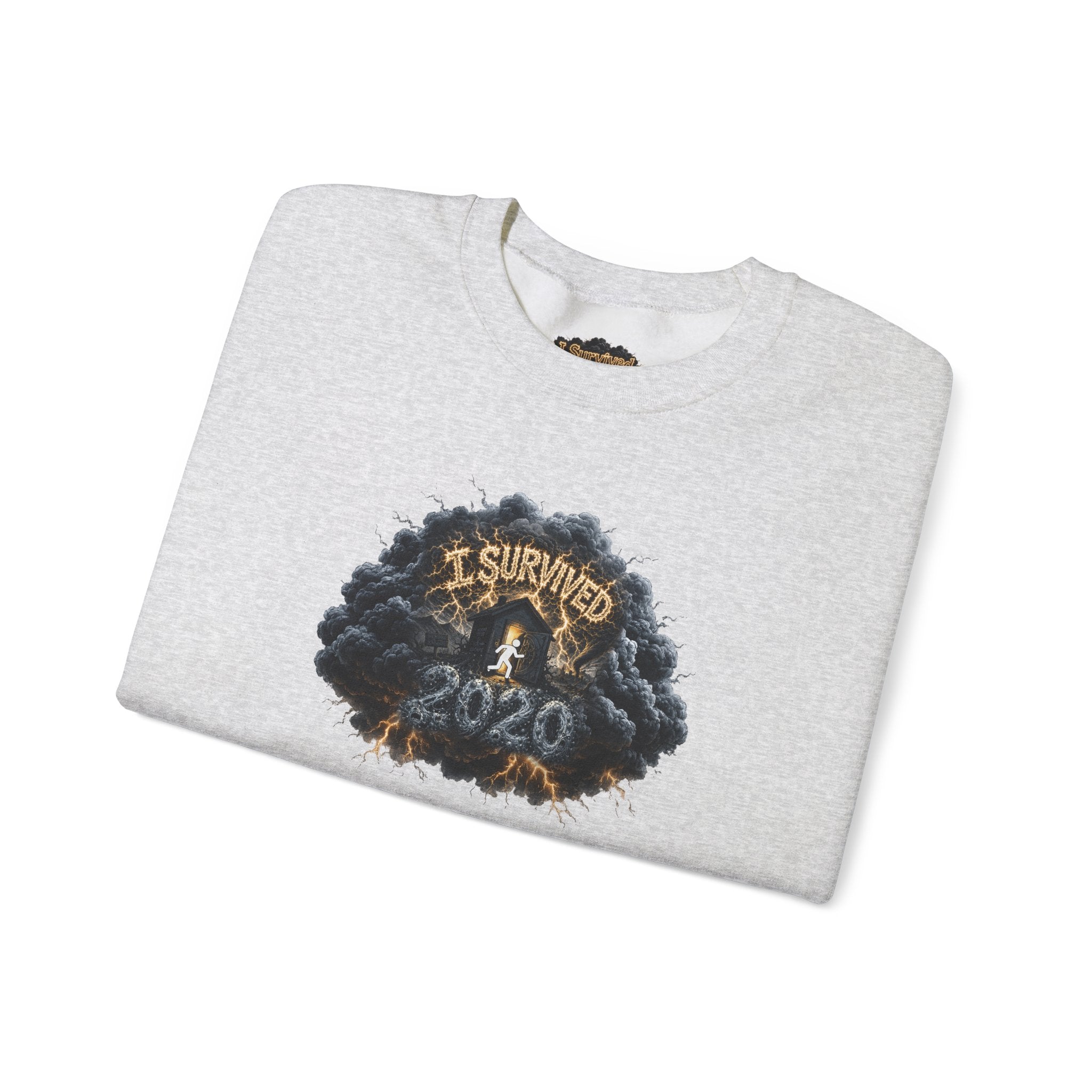 I Survived 2020 — Original PILOT Design: Director's Cut Special Edition Unisex Heavy Blend™ Crewneck Sweatshirt