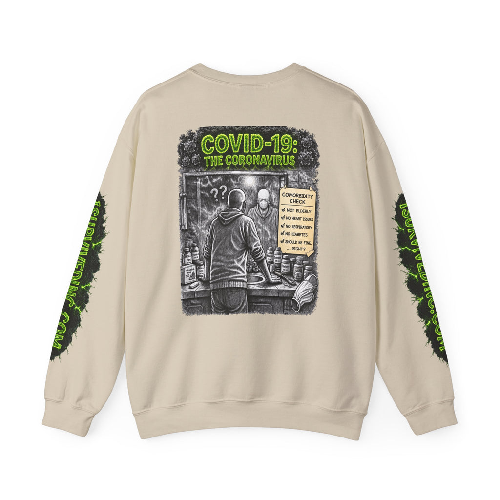 I Survived 2020 — S1:E1 "COVID-19: The Coronavirus" | Pandemic Edition Unisex Heavy Blend™ Crewneck Sweatshirt