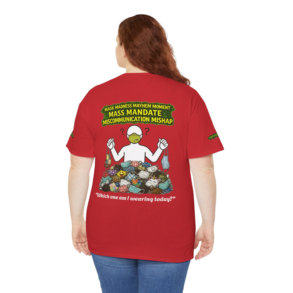 I Survived 2020 — PANDEMIC S1:E4: Director's Cut Special Edition "Mask Madness" Unisex Heavy Cotton Tee