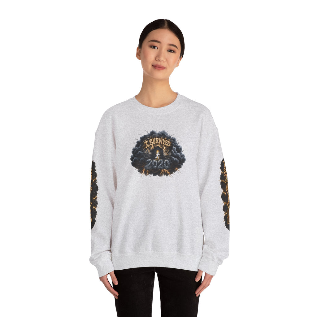I Survived 2020 — Original PILOT Design: Director's Cut Special Edition Unisex Heavy Blend™ Crewneck Sweatshirt