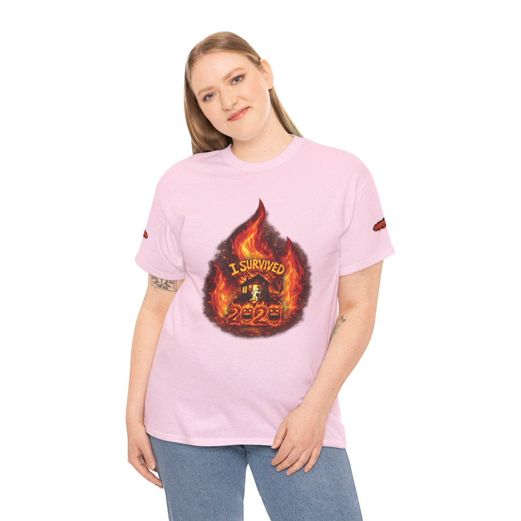 I Survived 2020 — Director's Cut S2:E3 "The California Wildfires" | Wildfire Edition Memorial Unisex Heavy Cotton Tee (SPECIAL EDITION)