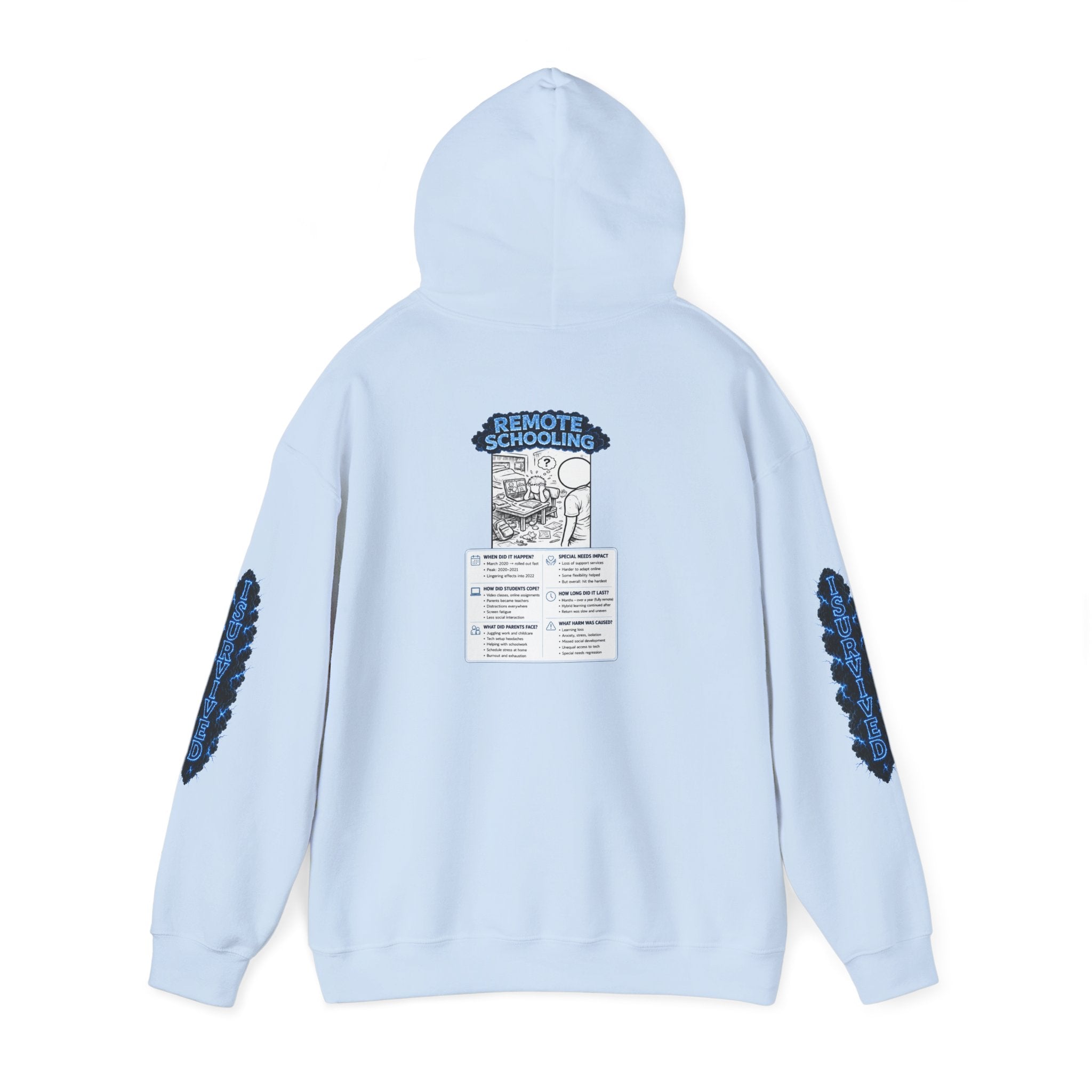 I Survived 2020 — LOCKDOWN S3:E3: Director's Cut "Remote Schooling" Hoodie