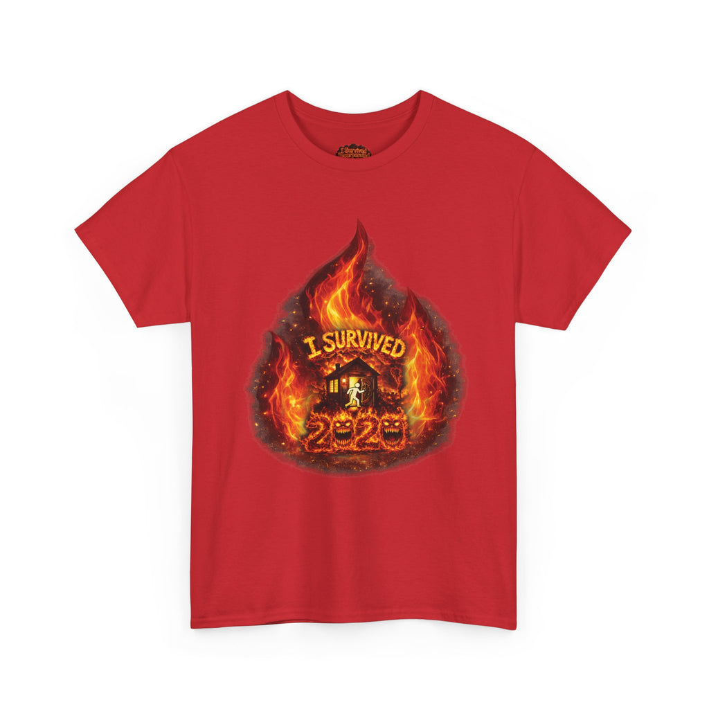I Survived 2020 — Director's Cut S2:E3 "The California Wildfires" | Wildfire Edition Memorial Unisex Heavy Cotton Tee