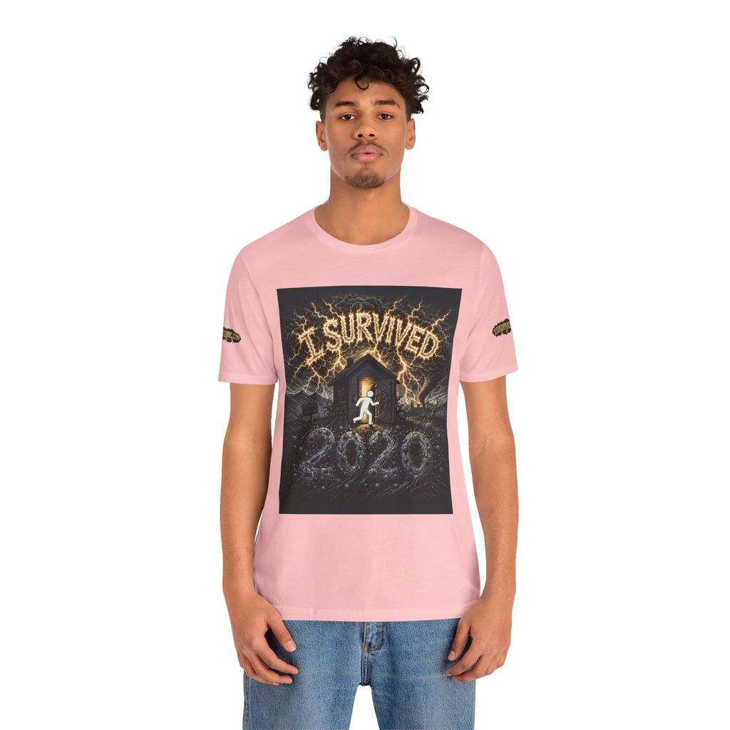 I Survived 2020 — Original Design Teaser Tee | Season 1 Premiere Drop Unisex Jersey Short Sleeve Tee