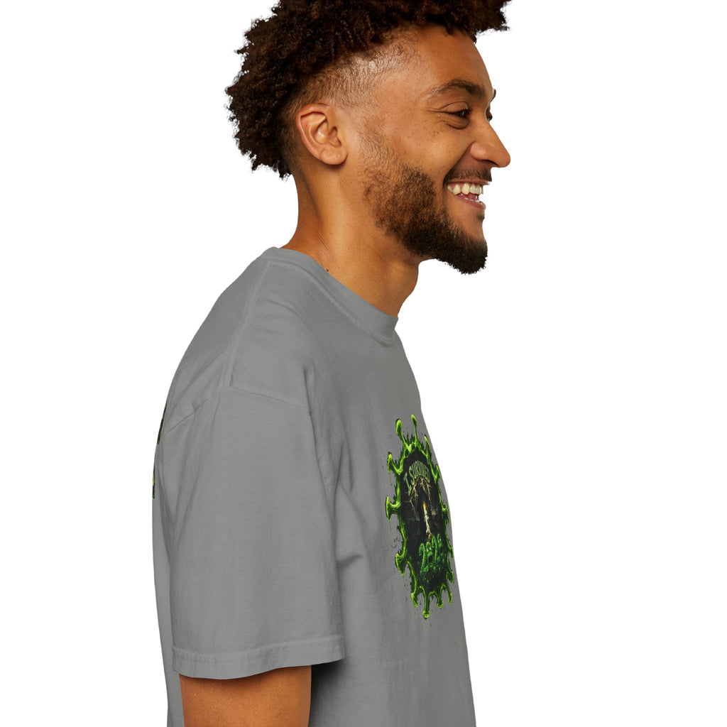 I Survived 2020 — PANDEMIC S1:E4: Director's Cut "Mask Madness" Unisex Garment-Dyed T-shirt