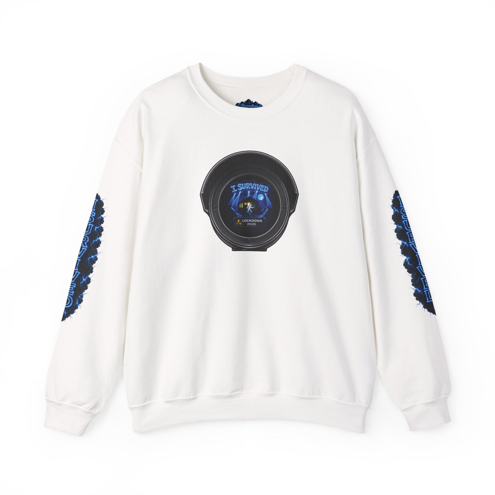 I Survived 2020 — LOCKDOWN S3:E2: Director's Cut Special Edition "Dating Under Lockdown" Unisex Heavy Blend™ Crewneck Sweatshirt