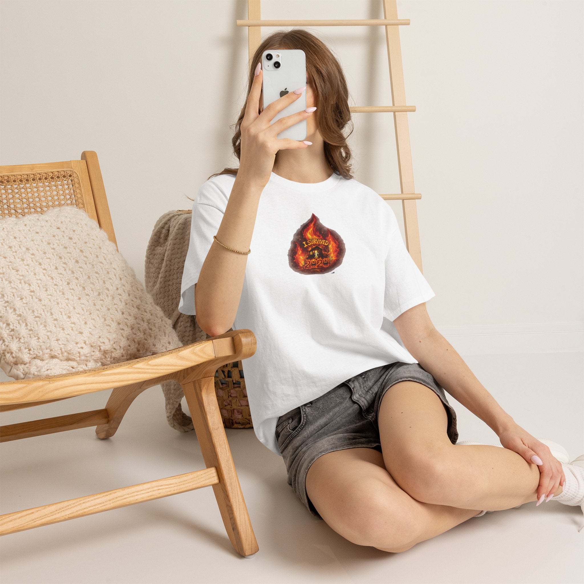I Survived 2020 — WILDFIRES S2:E1: Director's Cut "Berry Creek" Memorial Unisex Heavy Cotton Tee