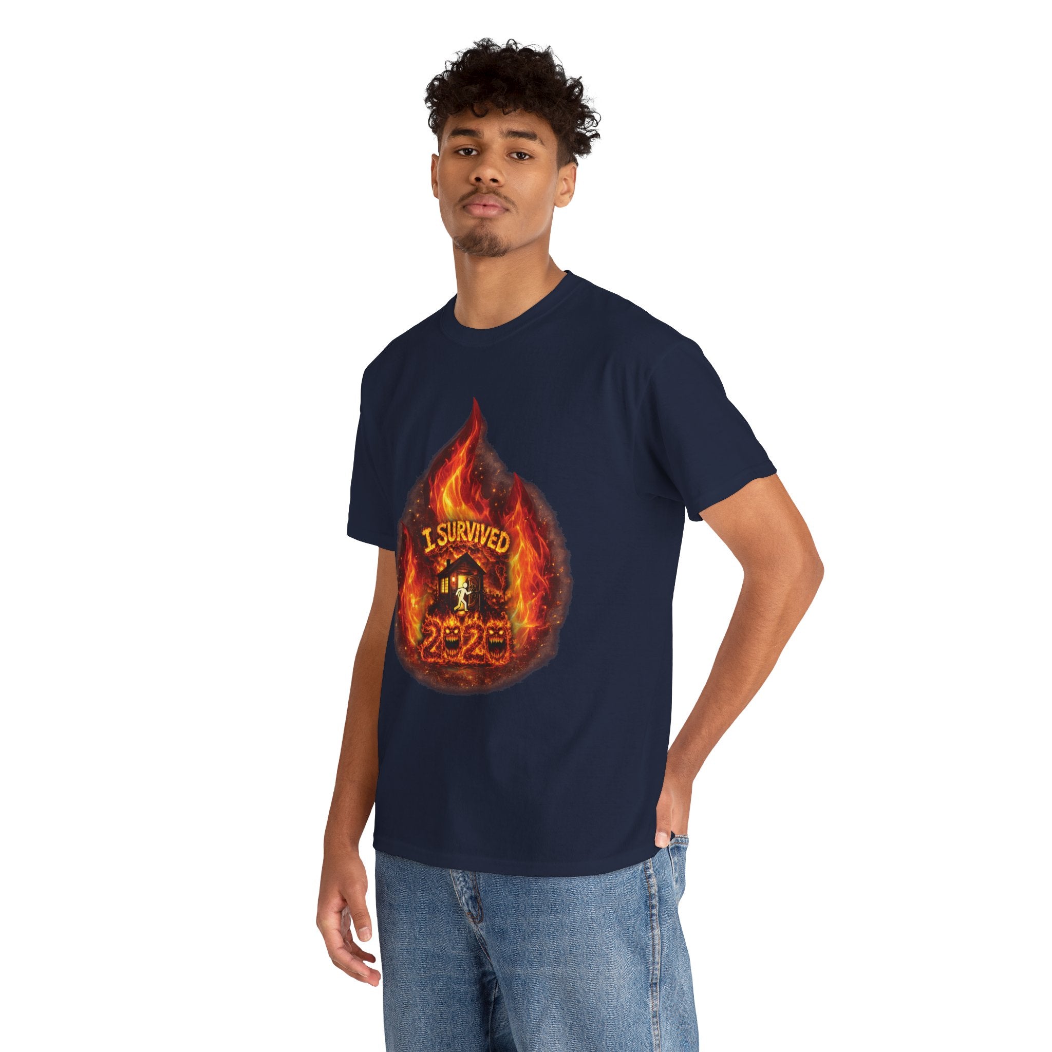 I Survived 2020 — Director's Cut S2:E3 "The California Wildfires" | Wildfire Edition Memorial Unisex Heavy Cotton Tee