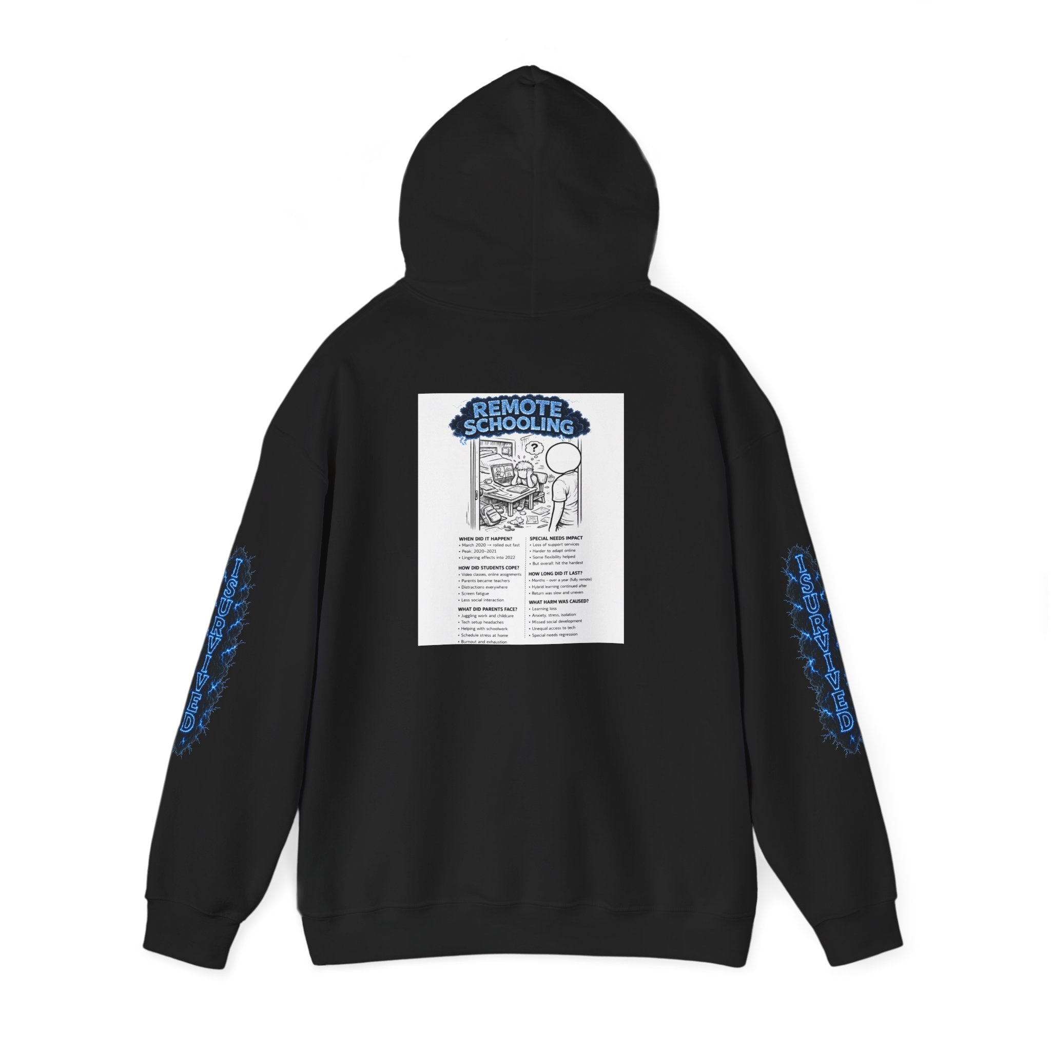 I Survived 2020 — Director's Cut S3:E3 "Remote Schooling" | Lockdown Edition Documentary Hoodie Sweatshirt