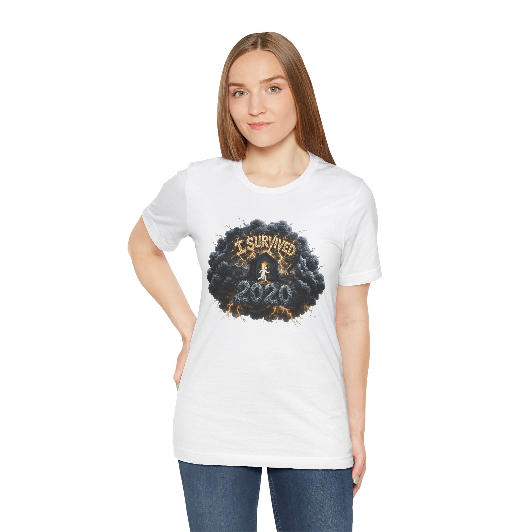 I Survived 2020 — Director's Cut Original Design Teaser Tee | Season 1 Premiere Drop Unisex Jersey Short Sleeve Tee