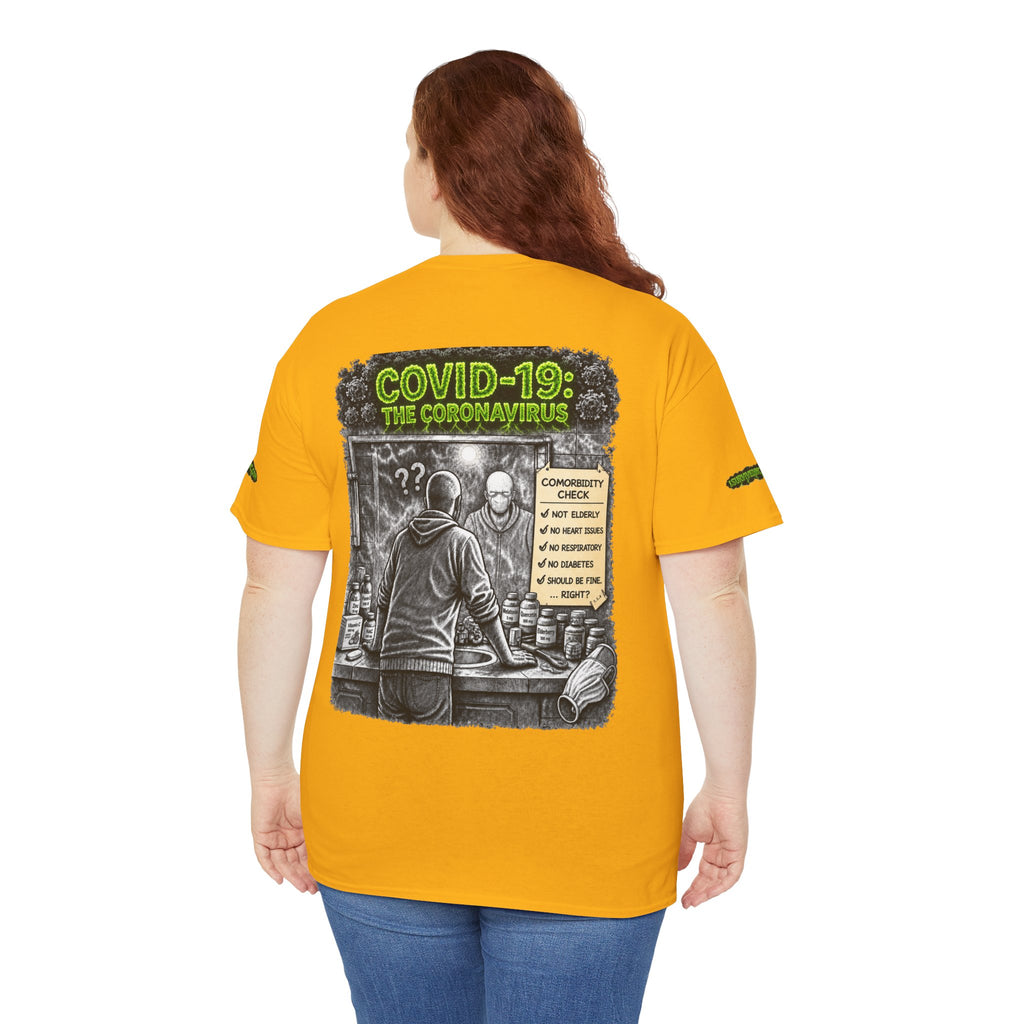 I Survived 2020 — Director's Cut S1:E1 "COVID-19: The Coronavirus" | Pandemic Edition Unisex Heavy Cotton Tee (SPECIAL EDITION)