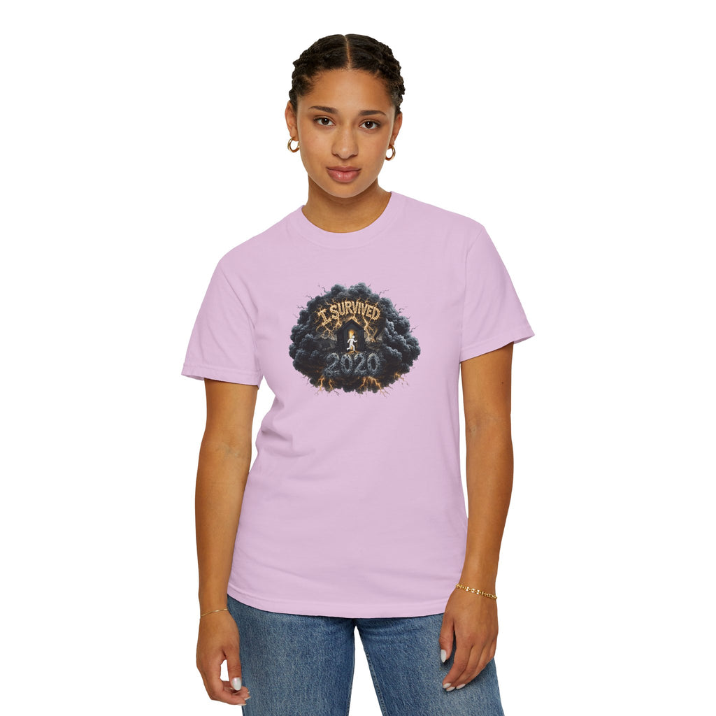 I Survived 2020 — Original PILOT Design: Director's Cut Unisex Garment-Dyed T-shirt