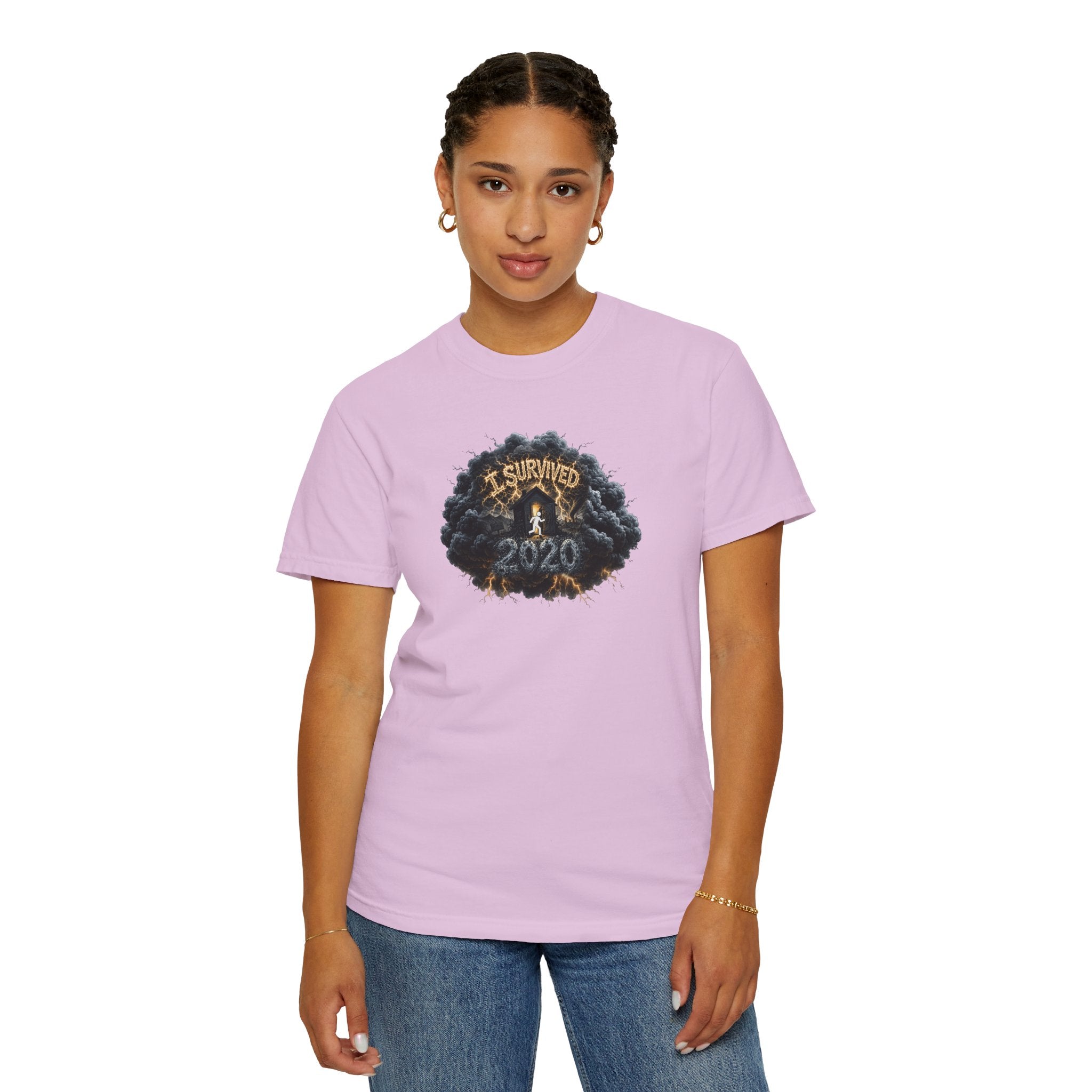 I Survived 2020 — Original PILOT Design: Director's Cut Unisex Garment-Dyed T-shirt