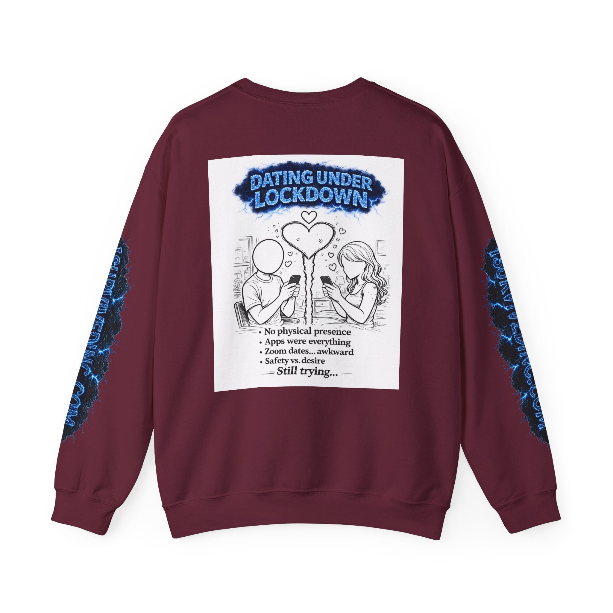 I Survived 2020 — S3:E2 "Dating Under Lockdown" | Lockdown Edition Documentary Unisex Heavy Blend™ Crewneck Sweatshirt