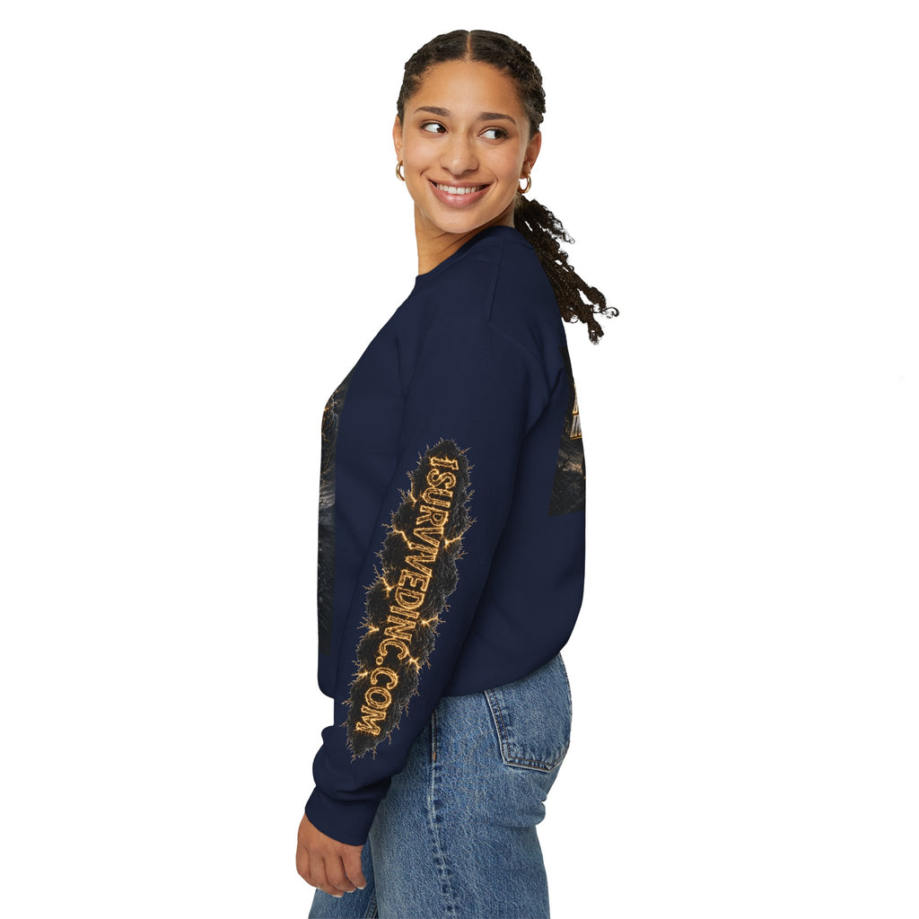 I Survived 2020 — Original Design Teaser Tee | Season 1 Premiere Drop Unisex Heavy Blend™ Crewneck Sweatshirt (SPECIAL EDITION)